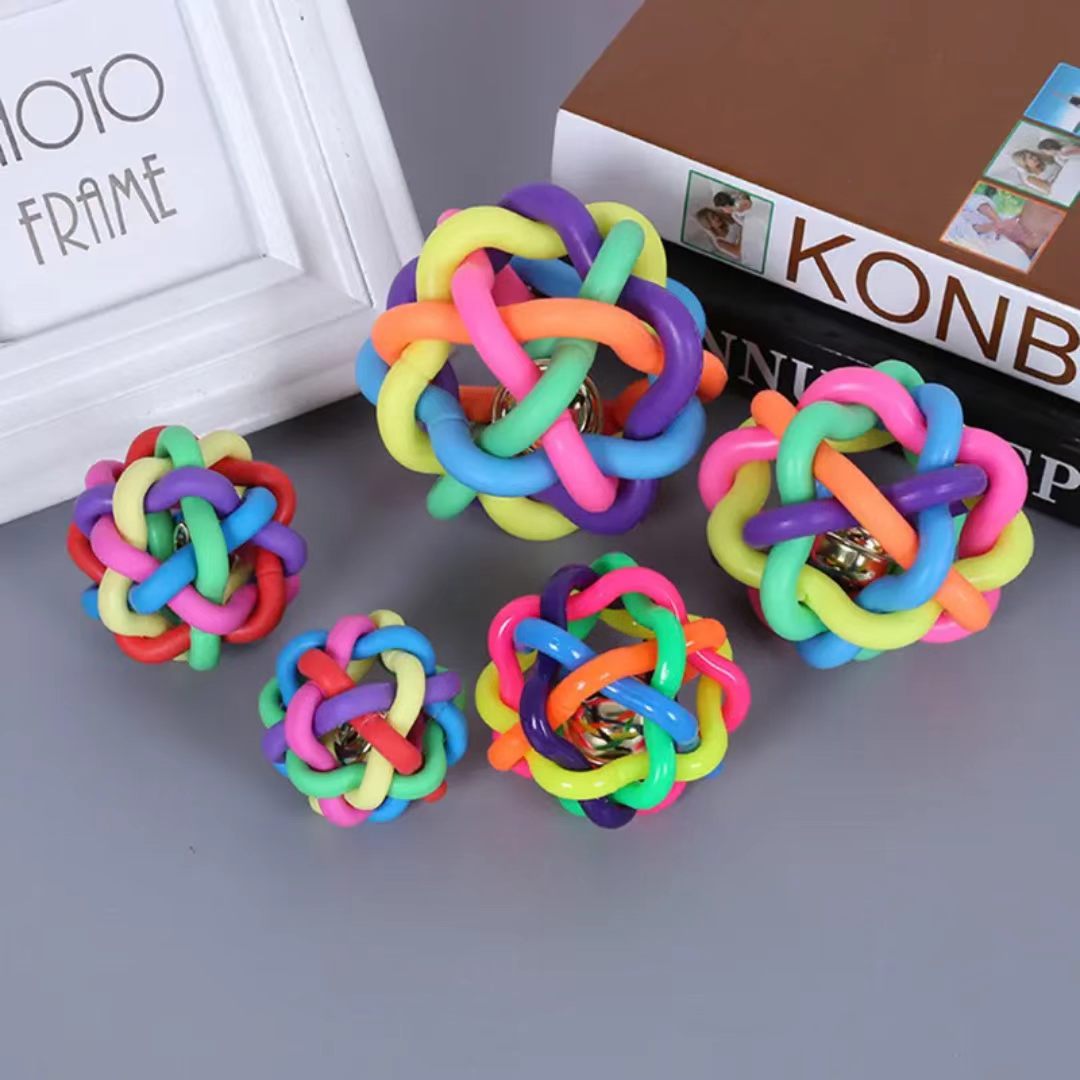 Cat Bell Ball Toy Set